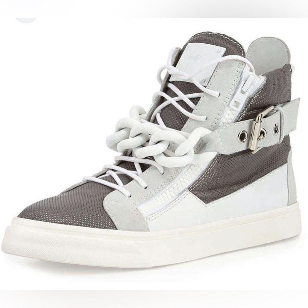 Giuseppe Zanotti Men’s High Top Sneakers EU 45 US 12 MADE IN ITALY